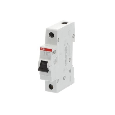 Rated Frequency 50Hz MCB SH201-C2 Miniature Circuit Breaker 1P Number of Pole 2A