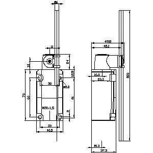 PLC 3SE5112-0CH80 Position Switch Metal Part-Turn Actuator for Versatile Applications