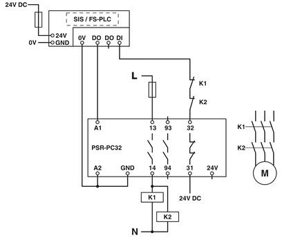 17.5*112.2*114.5mm Coupling Relay PSR-PC32-2NO-1NC-24-230UC-SC for Electrical Control
