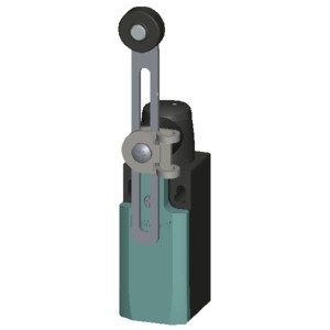 31mm Plastic Position Switch Rotating Drive Adjustable Length Steel Lever Without LED
