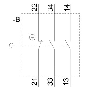 Plastic Position Switch 31mm M20x1.5 Without LED Plunger for Industrial Applications