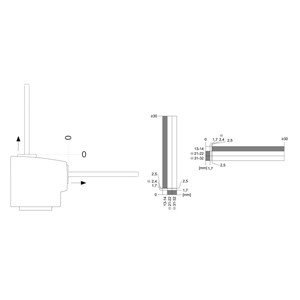 Seperate Actuator Plastic Position Switch 3SE5232-0QV40 for Industrial Applications