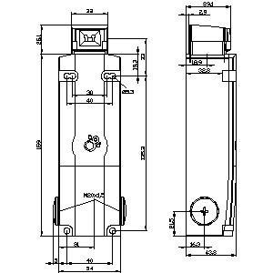 Metal Position Switch for Front Auxiliary Release M20 X 1 5 Actuator Head 3SE5312-0SD11