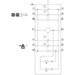 Plastic Position Switch M20 X 1 5 Ye/gr FKV Auxiliary Release At The Front 3SE53221SD21