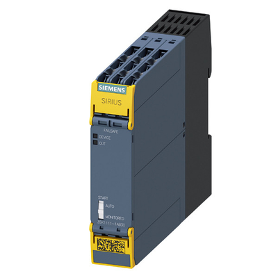 PLC 3SK1111-1AB30 Safety Relay 3SK1 Basic Unit Standard Relay Outputs Screw Terminal