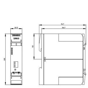 3SK1112-1BB40 Safety Relay 3SK1 Basic Unit with Screw Terminal and Semiconductor Outputs