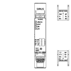 3SK1120-1AB40 Safety Relay 3SK1 Basic Unit Screw Terminal 24V DC 3 Enabling Circuits