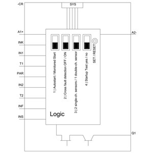 3SK1120-1AB40 Safety Relay 3SK1 Basic Unit Screw Terminal 24V DC 3 Enabling Circuits