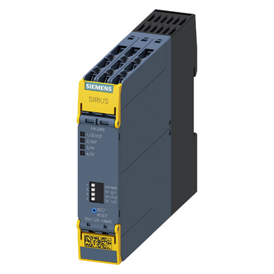 3SK1122-1AB40 Safety Relay with Semiconductor Outputs Screw Terminal 24V DC Advanced