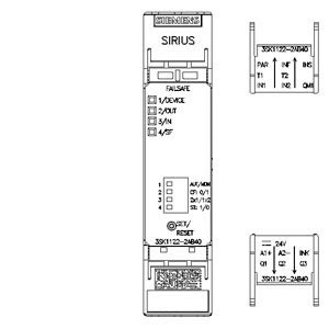 3 Enabling Circuits 3SK1122-2AB40 Safety Relay 3SK1 Basic Unit with Semiconductor Outputs