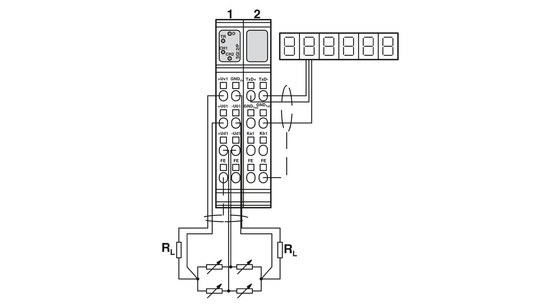 Phoenix Contact IB IL SGI 2/P/EF-PAC IP20 Protection Level Analog Module for Industrial