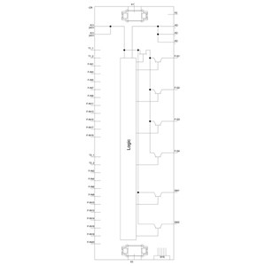 3SK2 45mm Width SIRIUS Safety Relay Basic Unit 3SK2122-1AA10 for Industrial Applications