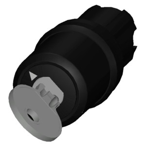 2 Positions Plastic PLC Key Switch for SIRIUS ACT 3SU1000-5BF11-0AA0 Maintained 90
