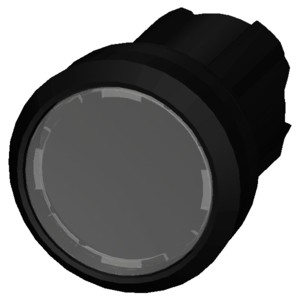 3SU1001-0AB70-0AA0 SIRIUS ACT Pushbutton with Lighted Flat Button Clear Plastic Style