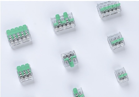 UL CE Certified 3 Poles Fast Wire Terminal Connector for Secure Electrical Wiring
