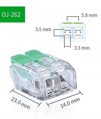 UL CE Certified 3 Poles Fast Wire Terminal Connector for Secure Electrical Wiring