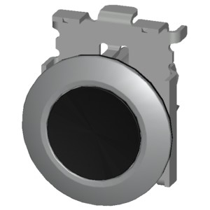 PLC 3SU1060-0JA10-0AA0 Metal Matt Unlighted Flat Button and Bezel Recessed Mounting Black SIRIUS ACT Pushbutton