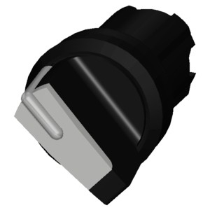 PLC 3SU1002-2BF60-0AA0 Plastic Short Handle 2 Positions Maintained White SIRIUS ACT Selector Switch