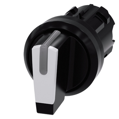 3SU1002-2BL60-0AA0 Plastic Short Handle 3-Position Selector Switch for SIRIUS ACT PLC