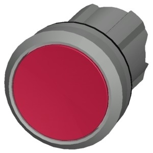 PLC 3SU1050-0AB20-0AA0 Metal Shiny Unlighted Flat Button Red SIRIUS ACT Pushbutton