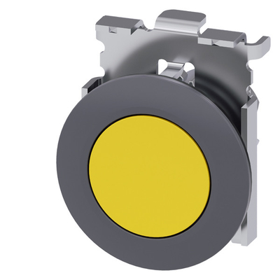 PLC 3SU1060-0JB30-0AA0 Recessed Mounting Yellow SIRIUS ACT Pushbutton and Flat Button
