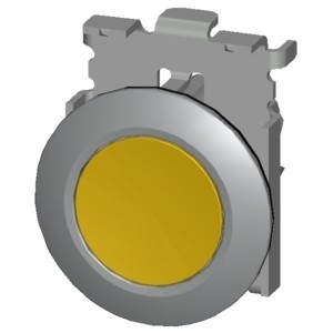 PLC 3SU1060-0JB30-0AA0 Recessed Mounting Yellow SIRIUS ACT Pushbutton and Flat Button