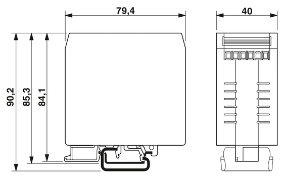240 V AC L-N Voltage Rating NEF 1-10 EMC Filter Trusted Solution for Industrial Needs