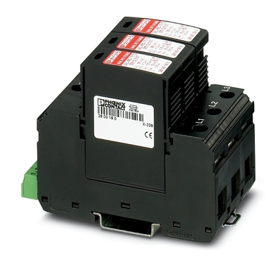 VAL-MS-T1/T2 335/12.5/3 0-FM Class 1/2 Lightning/Surge Protector for 5V-250V AC 4 Pole