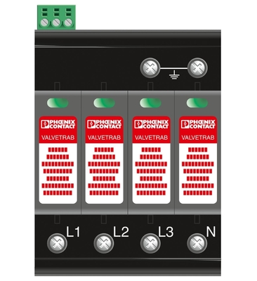 2800644 VAL-MS-T1/T2 335/12.5/4 0-FM Class 1/2 Lightning/Surge Protector with 2 Poles