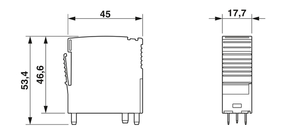 PTB-P Plug 3 Pole 24 V DC Rated Voltage for Versatile Industrial Applications