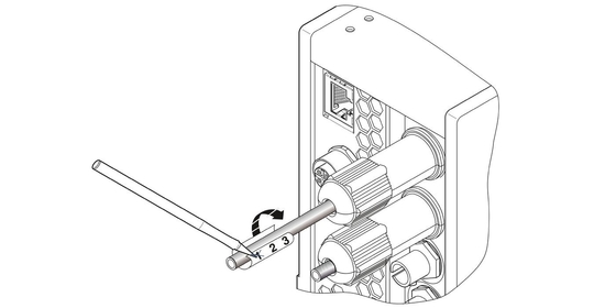 24V DC 2800618 LM-S-A/C-3S-ETH Lightning Current Measurement System with 4 Poles