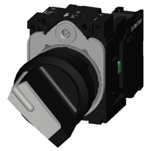 Plastic Short Handle Selector Switch for SIRIUS ACT Complete Unit 3SU1100-2BF60-1BA0