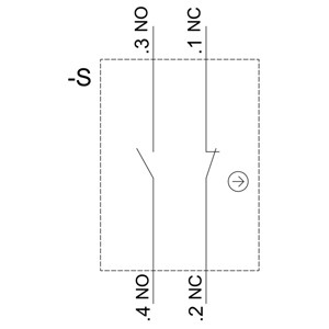 Plastic Short Handle Selector Switch 3SU1100-2BF60-1MA0 for 2 Positions in SIRIUS ACT