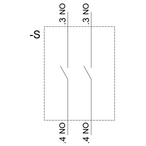 3SU1100-2BL60-1NA0 Short Handle Plastic Selector Switch for SIRIUS ACT Complete Unit