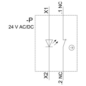 PLC 3SU1102-0AB20-1CA0 SIRIUS ACT Pushbutton Plastic Lighted Red Momentary Screw Terminal
