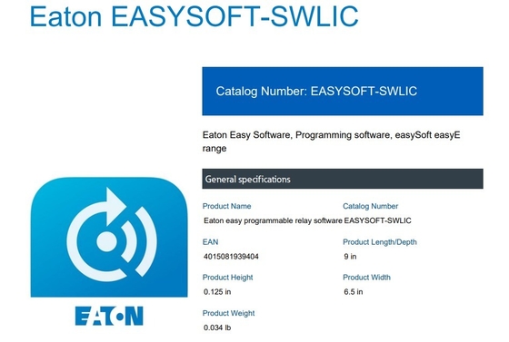 EasySoft easyE Series EASYSOFT-SWLIC The Ultimate Solution for Contact Load Control