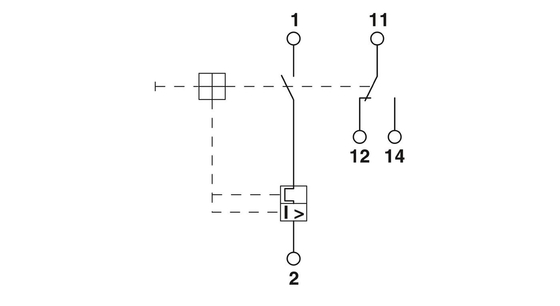 5 Poles and 50V DC Rated Voltage CB TM1 6A M1 P Thermal Magnetic Device Circuit Breakers
