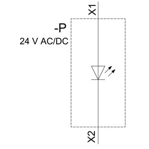 PLC 3SU1102-6AA40-1AA0 SIRIUS ACT Complete Unit Pilot Light 24V AC/DC Plastic Lighted Smooth Lens Flush
