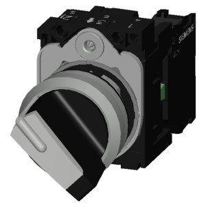 2 Positions Metal Shiny Unlighted Selector Switch for SIRIUS ACT 3SU1150-2BF60-1BA0