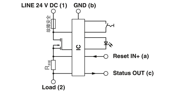 2800914 CB E1 24DC/10A S-R P Electronic Equipment Circuit Breaker for Industrial