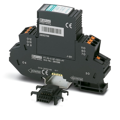 PT-IQ-3-HF-12DC-PT Surge Protector Rated Voltage 12V DC 4 Pole Protection Device