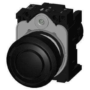 Compact Unit 3SU1200-6KB10-1AA0 Plastic with AC/DC 24V Screw Terminal SIRIUS ACT