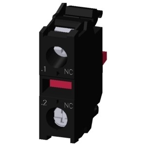 1NC Screw Terminal SIRIUS ACT Contact Module for Front Mounting 3SU1400-1AA10-1CA0