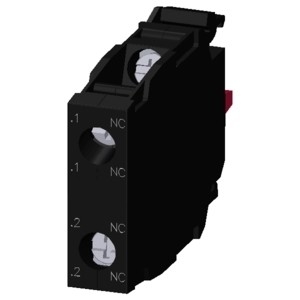 Front-Mounted Screw Terminal 2NC Contact Module for PLC 3SU1400-1AA10-1EA0 SIRIUS ACT