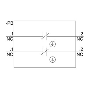 Front-Mounted Screw Terminal 2NC Contact Module for PLC 3SU1400-1AA10-1EA0 SIRIUS ACT