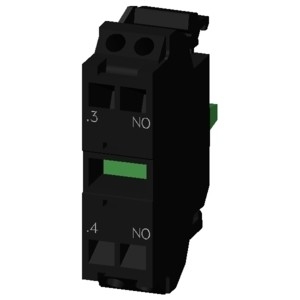 PLC 3SU1400-1AA10-3BA0 SIRIUS ACT Contact Module for Front Mounting and 1NO Applications