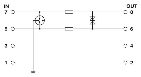 24 V DC 2804610 LIT 1X2-24 Surge Protector 2 Pole Protection System