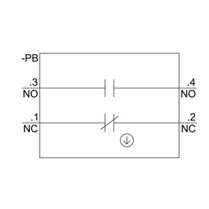 Front Mounting 1NO1NC PLC 3SU1400-1AA10-3FA0 SIRIUS ACT Contact Module with Terminal
