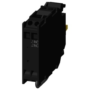 PLC 3SU1400-1AA10-3HA0 SIRIUS ACT Contact Module Front Mounting Spring-Loaded Terminal