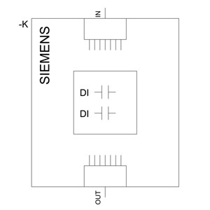 User-Friendly PLC 3SU1400-1MA10-1BA1SIRIUS ACT PROFINET with Terminal module 2DI black